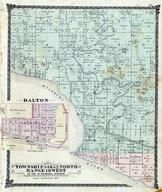 Township 51 and 52 North, Range 18 West, Dalton, Chariton River, Chariton County 1876 Version 1